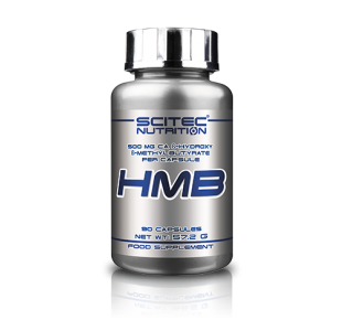 Scitec Nutrition HMB 500mg Ca β-Hydroxy β-Methylbutirate per Capsule - 90 Capsules
